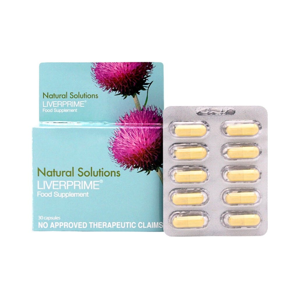 Liverprime Silybin-phosphatidylcholine + Multivitamins + Zinc Food Supplement - 30's Capsule