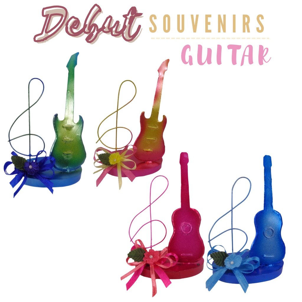 Debut Souvenirs and Giveaways Tin & Wire Guitar (Minimum order of 20pcs) - Image 2