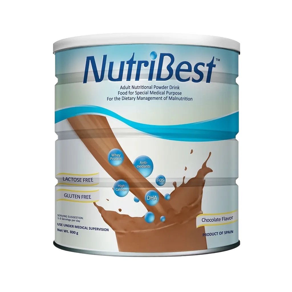 NUTRIBEST Vanilla / Chocolate 800g Can (Oral Nutrition Solution For Malnutrition To Optimize Health - Image 4