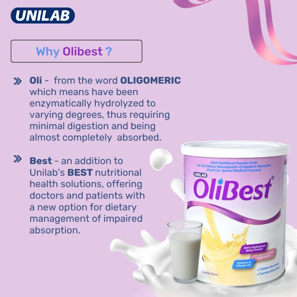 Olibest Vanilla Gluten-Free 400g Can (All-in-1 Malabsorption) - Powder - Image 5