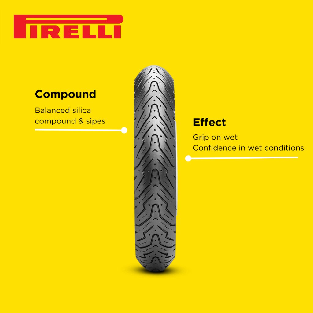 Pirelli Angel Scooter 120/70-15 Front - Tubeless Size Scooter Tire - Image 4