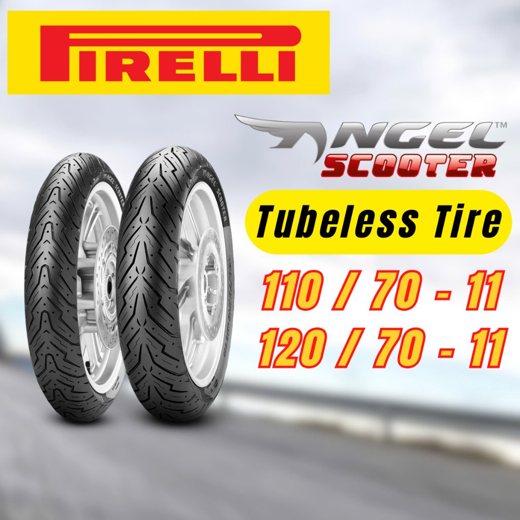 Pirelli Angel Scooter 110/70-11 / 120/70-11 Tubeless Size 11 - Scooter Tire