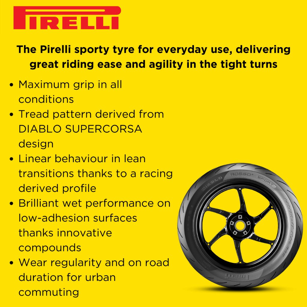 Pirelli Diablo Rosso Sports by 17 Set (Discounted Set Price) - Image 6