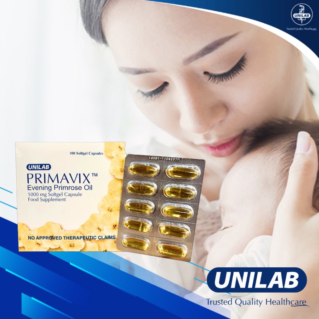 Primavix Evening Primrose Oil 1000mg Softgel Capsule - 100's - Image 2