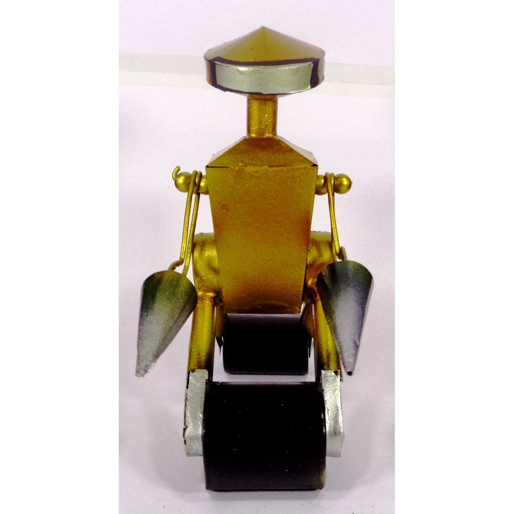 COLORED TINS & WIRE ROBOT BENDABLE ACTION FIGURE COOL UNIQUE TOY GIFT FOR KIDS