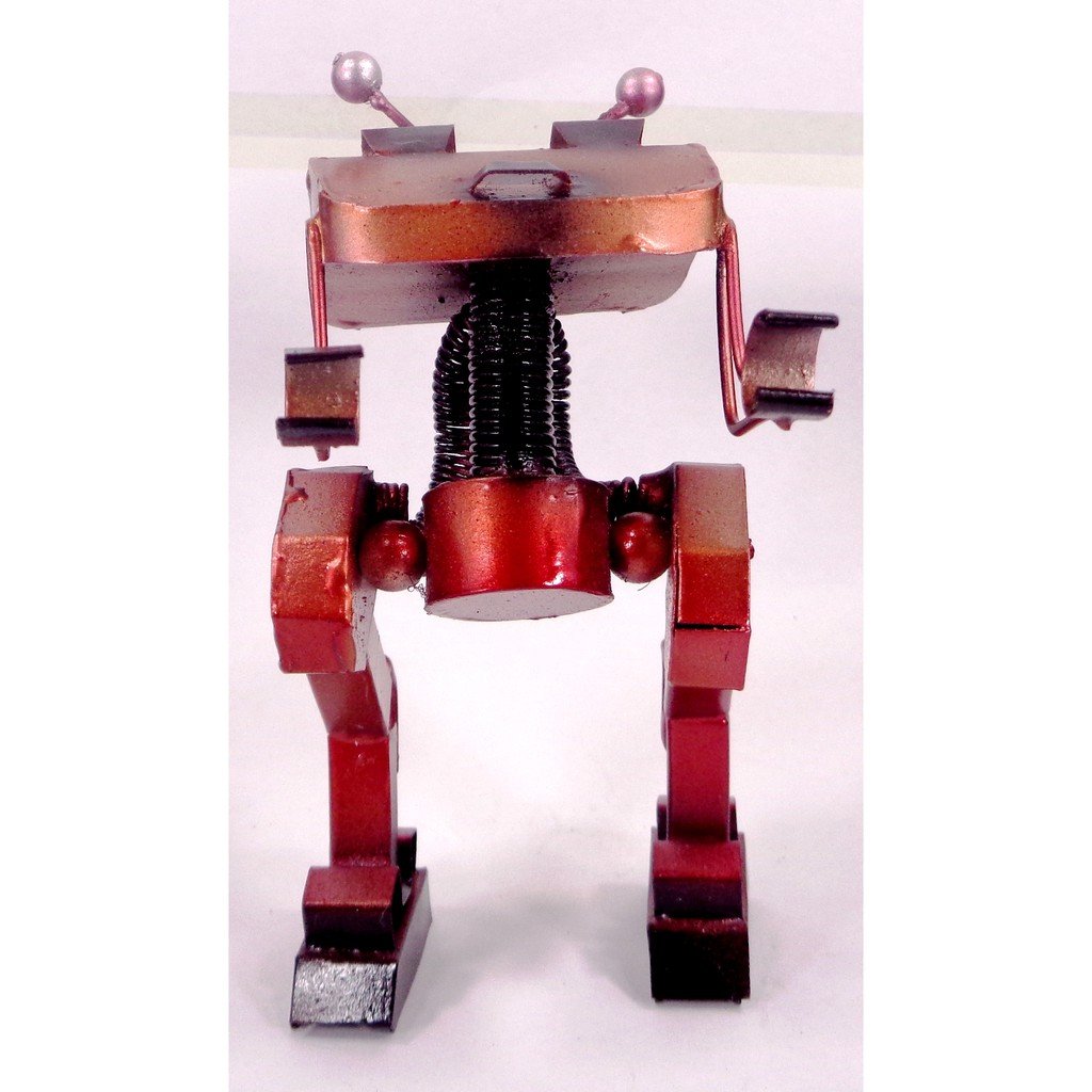 COLORED TINS & WIRE ROBOT BENDABLE ACTION FIGURE COOL UNIQUE TOY GIFT FOR KIDS