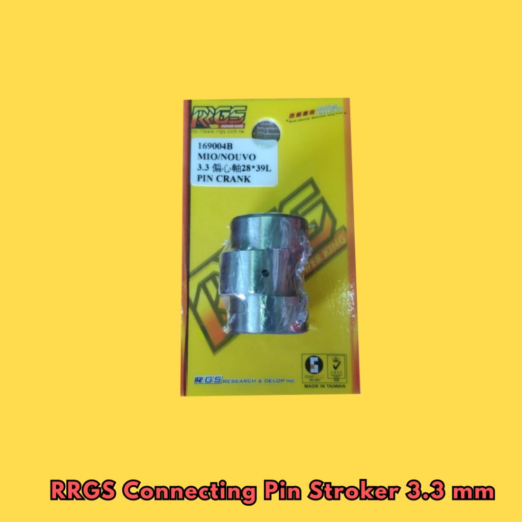 RRGS Connecting Pin Stroker 1.5 2.0 2.5 3.0 3.3 3.5 4.0 5.0 mm Mio Fino Nouvo Sporty Amore GY6 - Image 2