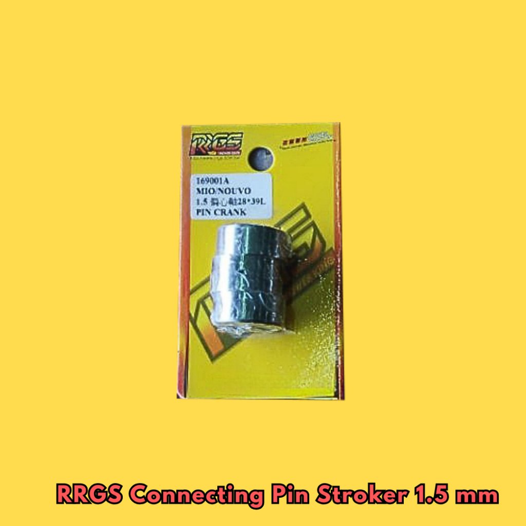 RRGS Connecting Pin Stroker 1.5 2.0 2.5 3.0 3.3 3.5 4.0 5.0 mm Mio Fino Nouvo Sporty Amore GY6 - Image 3