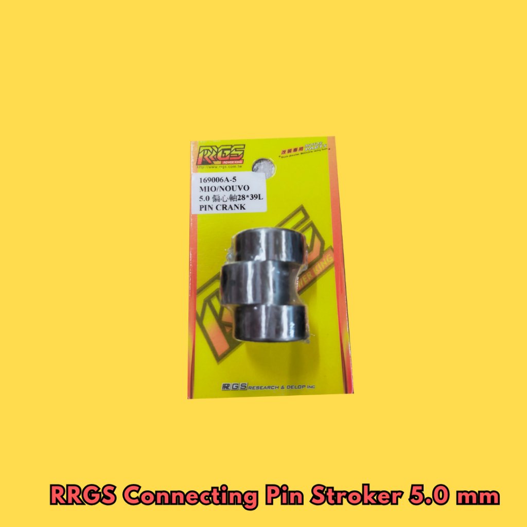 RRGS Connecting Pin Stroker 1.5 2.0 2.5 3.0 3.3 3.5 4.0 5.0 mm Mio Fino Nouvo Sporty Amore GY6 - Image 9