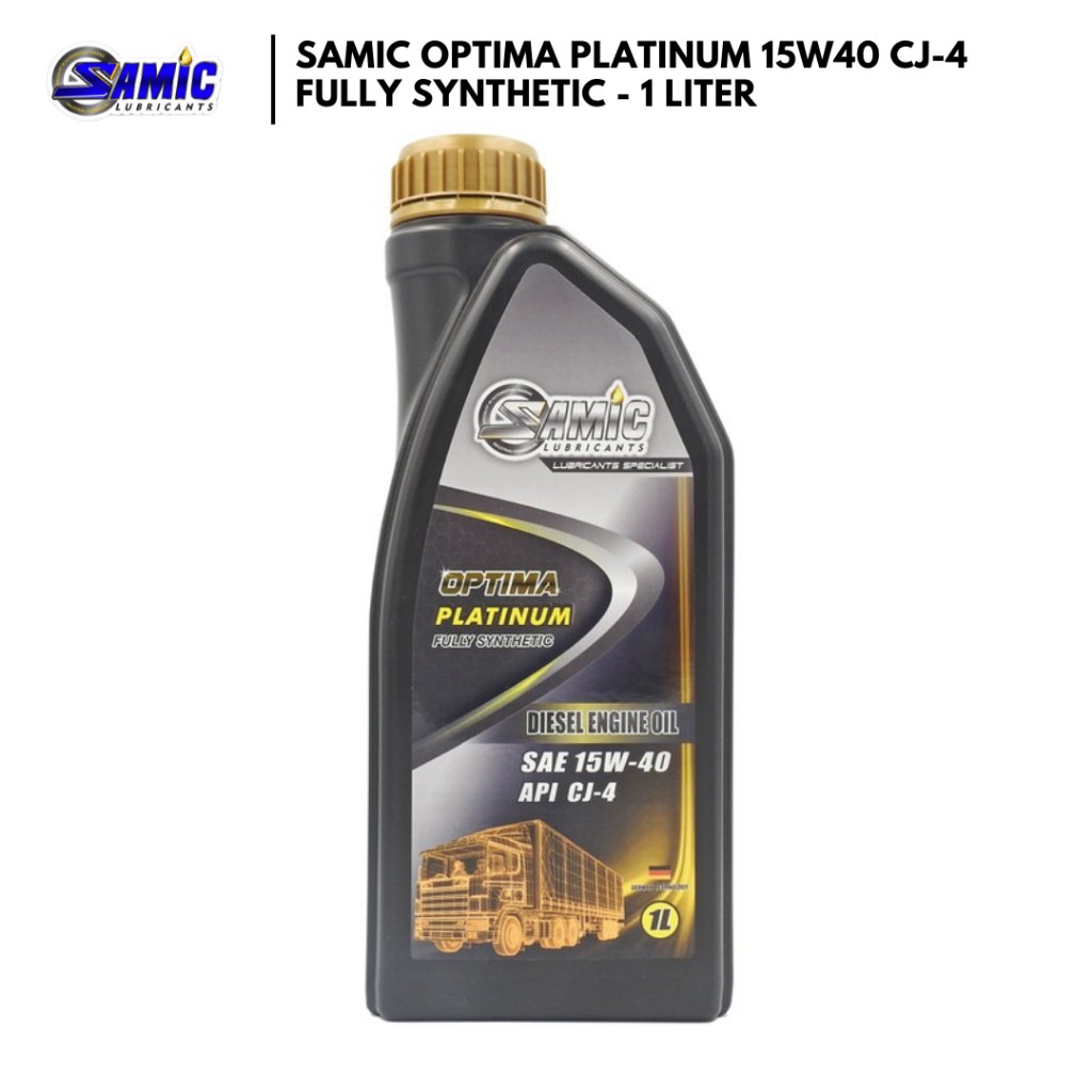 Samic Optima Platinum 15W40 CJ-4 - 5Liter / 1Liter - Fully Synthetic (Diesel Engine Oil) - Image 5