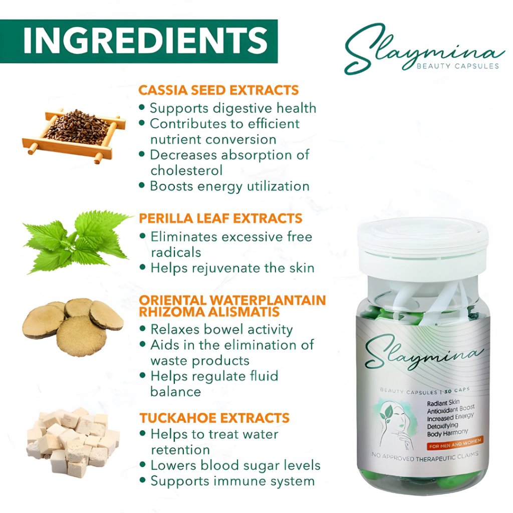 Slaymina Beauty Capsules from Magic Potions (30 capsules) - Image 2