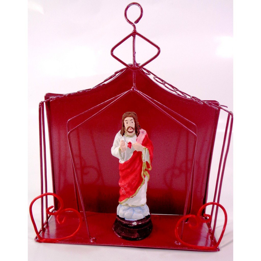 Sacred Heart of Jesus Saint Statue Religious Figurines Home Decor