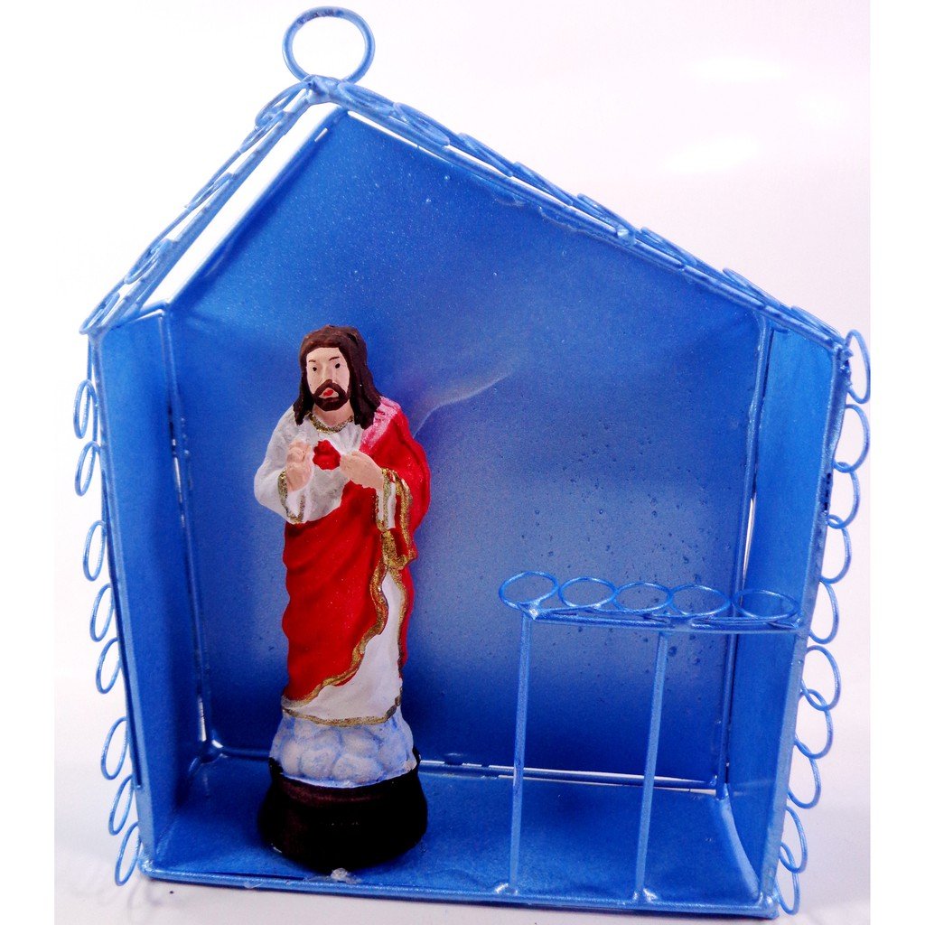 Sacred Heart of Jesus Saint Statue Religious Figurines Home Decor
