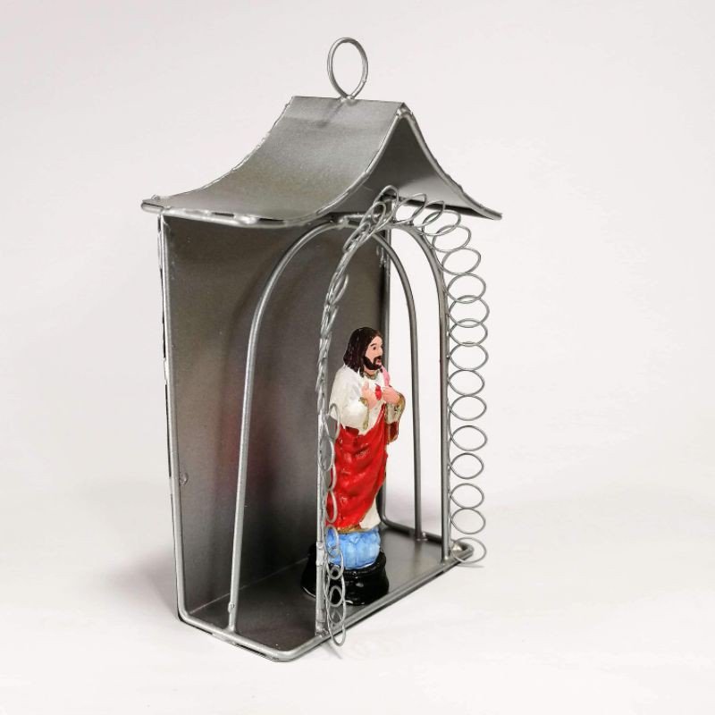 Sacred Heart of Jesus Saint Statue Religious Figurines Home Decor - Image 4