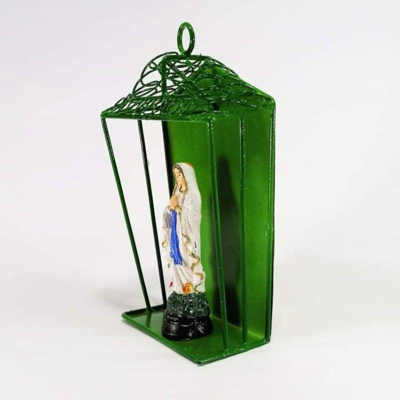 Mama Mary Statue Religious Figurines Home Decor Accents in Tin House - Image 3