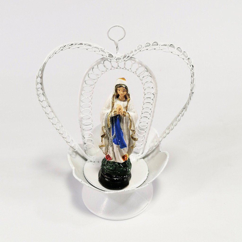 Saint Statue Religious Figurines Home Decor Accents in Tin House - Image 7