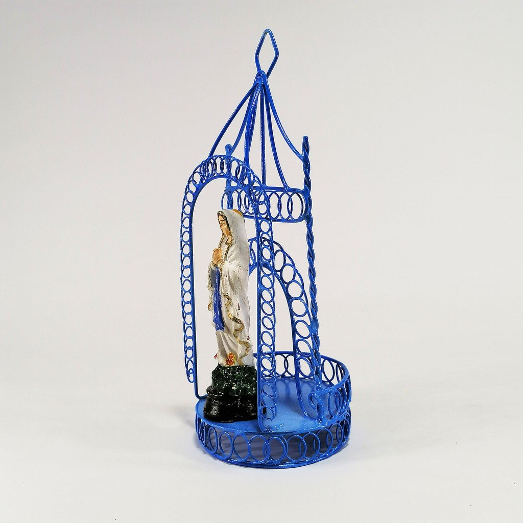 Saint Statue Religious Figurines Home Decor Accents in Tin House - Image 8