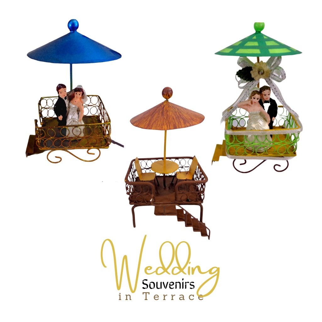 Bride and Groom in Terrace Wedding Souvenirs and Giveaways (Minimum order of 20pcs) - Image 2