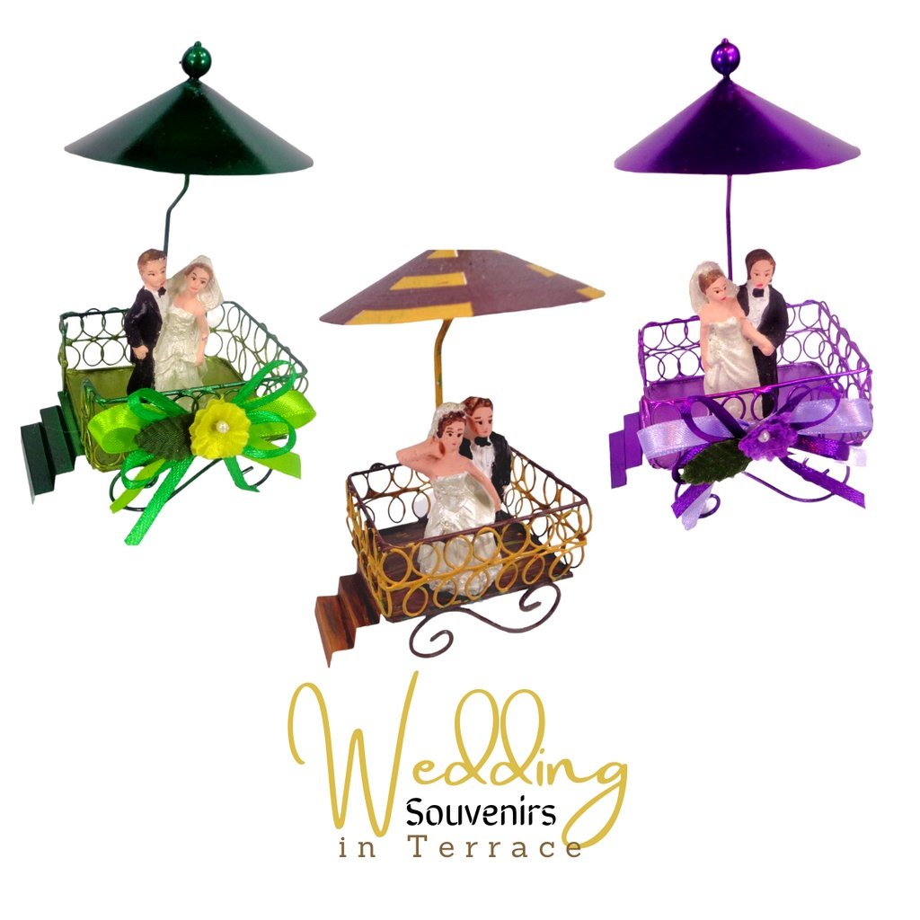 Bride and Groom in Terrace Wedding Souvenirs and Giveaways (Minimum order of 20pcs) - Image 3