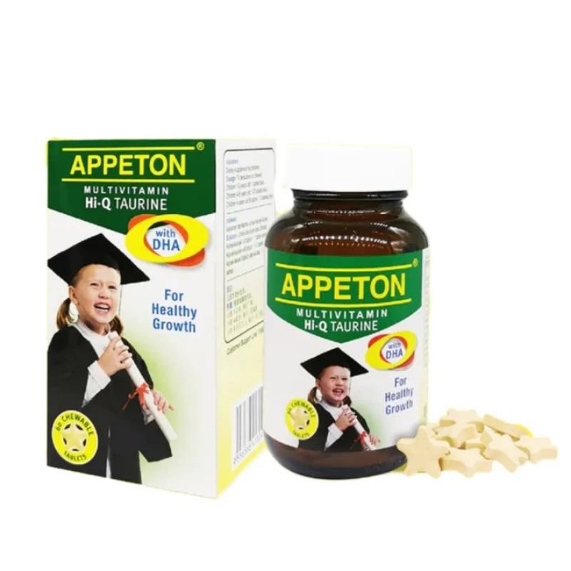APPETON Hi-Q Kids Chewable Vitamins for Kids Multivitamins with Taurine + DHA Kids Vitamins - Image 8