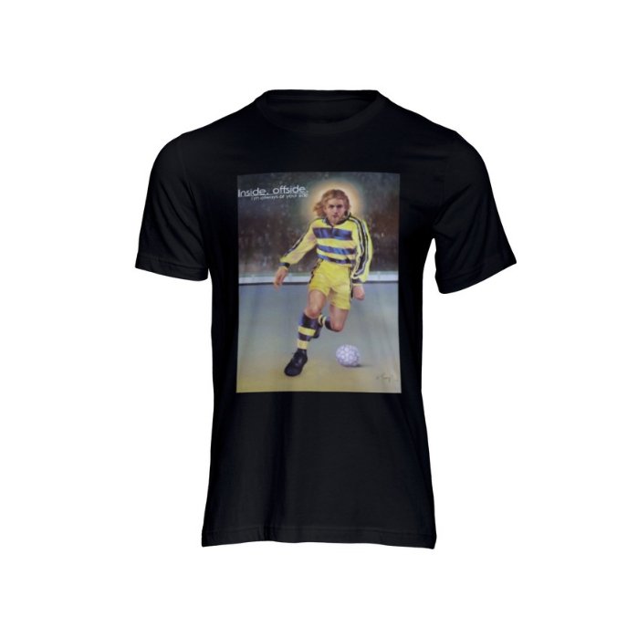 Jesus in Action- Soccer, Fashionable T-Shirt Premium, Fruit of the Loom, 100% Cotton - Image 2