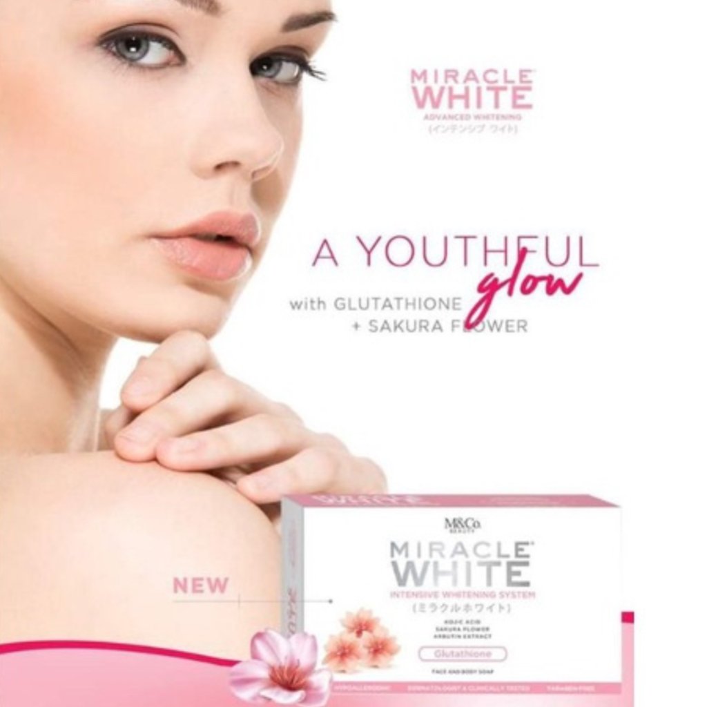 Miracle White Advanced Whitening Glutathione Soap For Face And Body - Image 2