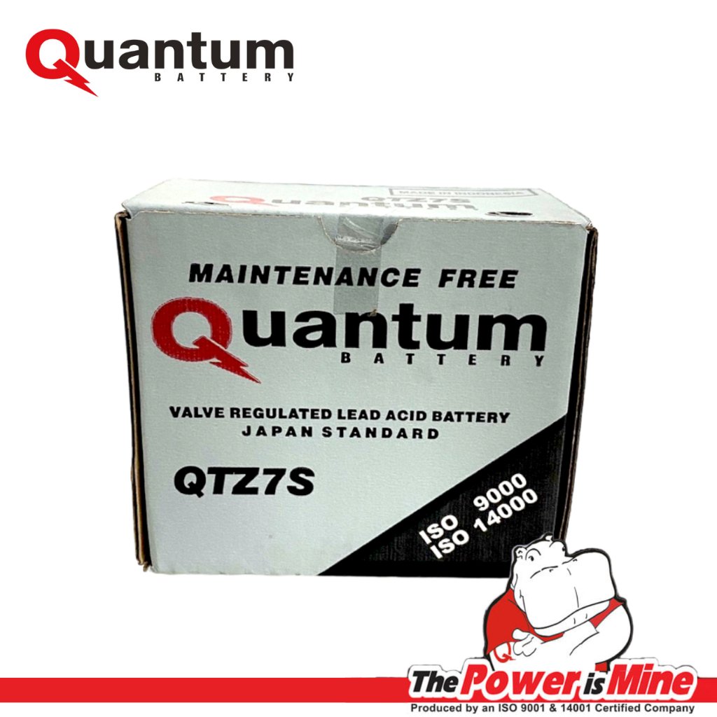 Quantum Motorcycle Battery QTZ7S 5L for RAIDER 150/ FI / CARB / HONDA PCX 150 / CLICK 150 - Image 3