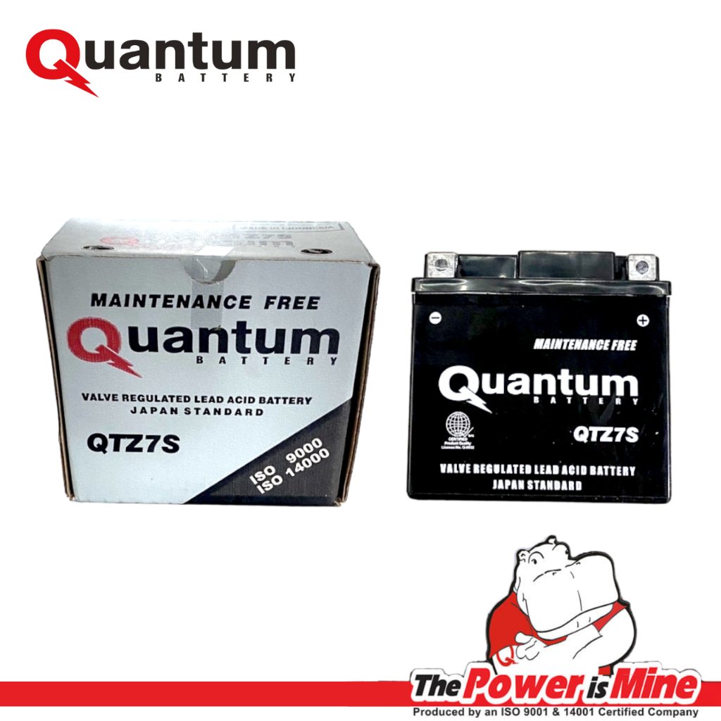 Quantum Motorcycle Battery QTZ7S 5L for RAIDER 150/ FI / CARB / HONDA PCX 150 / CLICK 150 - Image 5