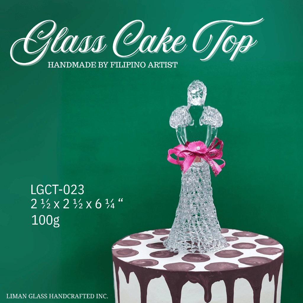 Handmade Glass Cake Top By Filipino Artist For All Occasions - Image 19