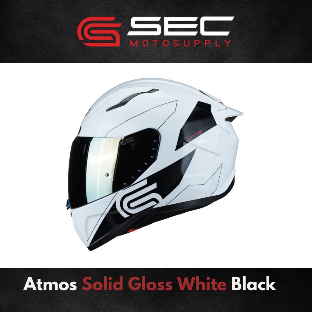 Sec Modular Helmet For Motorcycle | Atmos Scorpio Solid (M, L , XL) - Image 3